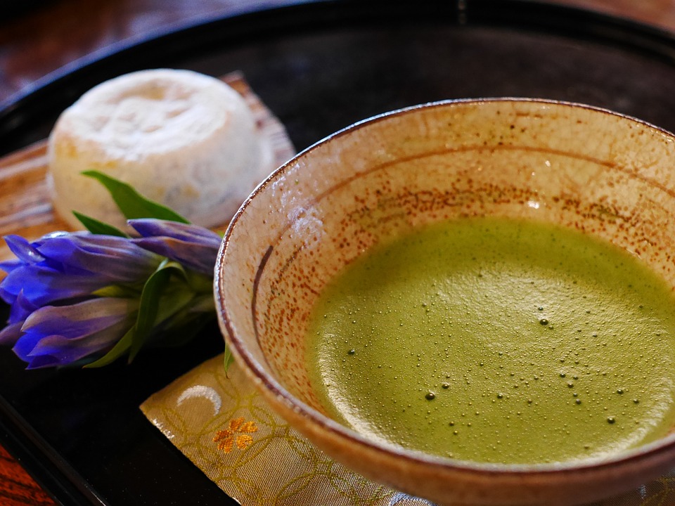 liečivý matcha nápoj